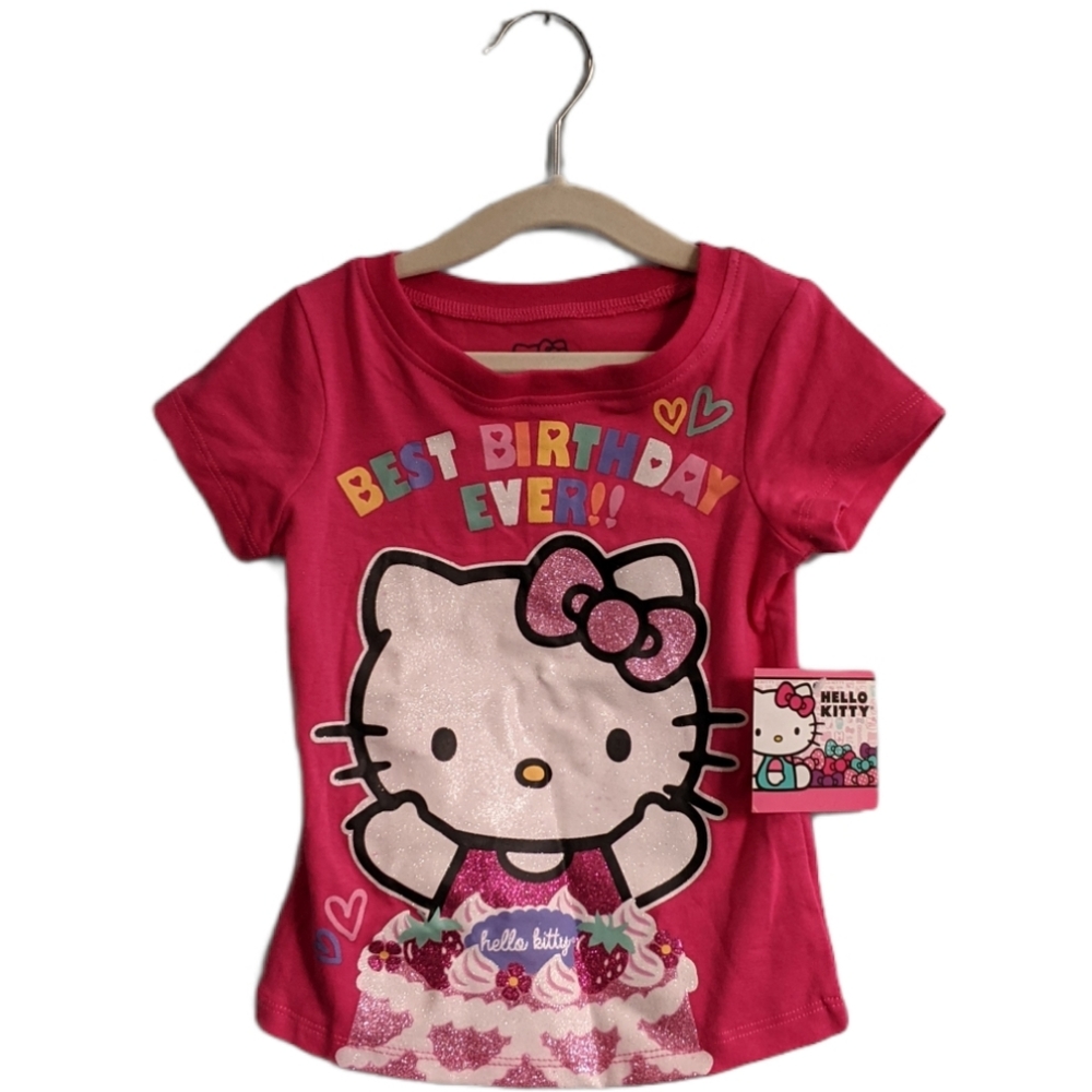 NWT Hello Kitty Birthday Shirt